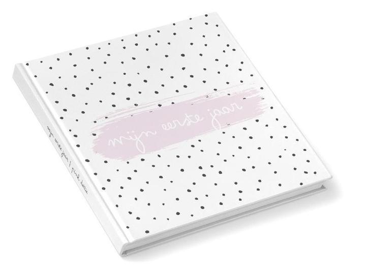 Mijn eerste jaar / Pink dottie / 3 9789492581341 Kidooz, Boeken, Zwangerschap en Opvoeding, Zo goed als nieuw, Verzenden