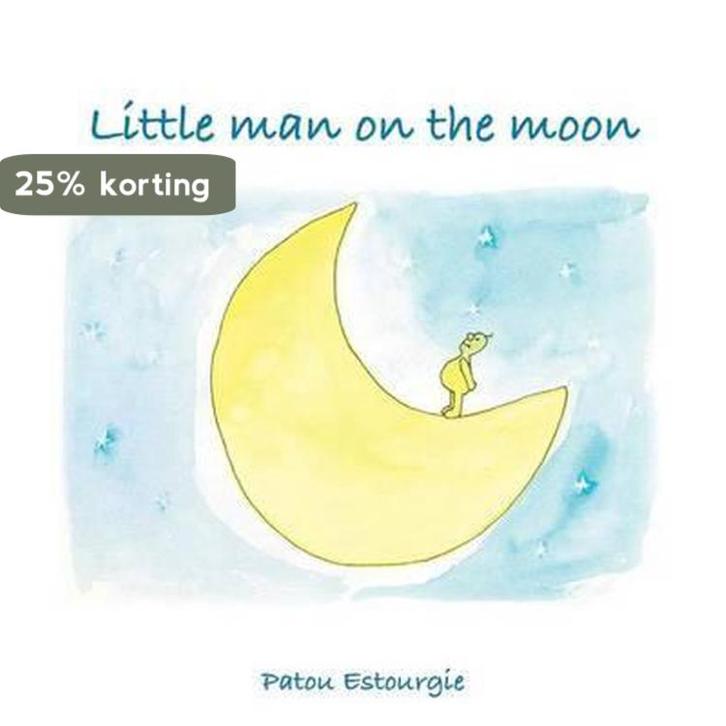 Little man on the moon 9789491337598 Patou Estourgie, Boeken, Taal | Engels, Gelezen, Verzenden