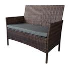 Loungeset Jamaica 4 persoons wicker Bruin, Tuin en Terras, Tuinsets en Loungesets, 4 zitplaatsen, Nieuw, Ophalen of Verzenden