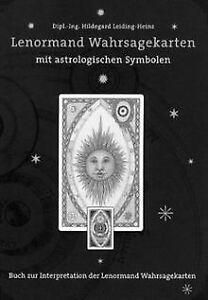 Lenormand Wahrsagekarten mit astrologischen Symbolen. Bu..., Livres, Livres Autre, Envoi