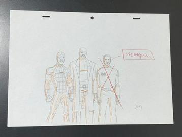Marvel - Originele animatietekening, in kleur - Spider-Man:, Nieuw in verpakking