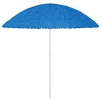 vidaXL Strandparasol Hawaï 300 cm blauw, Tuin en Terras, Verzenden, Nieuw