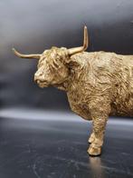 Beeld, Large Highland Cow Statue - 18.5 cm - Hars