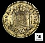 Royaume d’Espagne. Peseta 1966 - Madrid - Error de acuñación, Postzegels en Munten