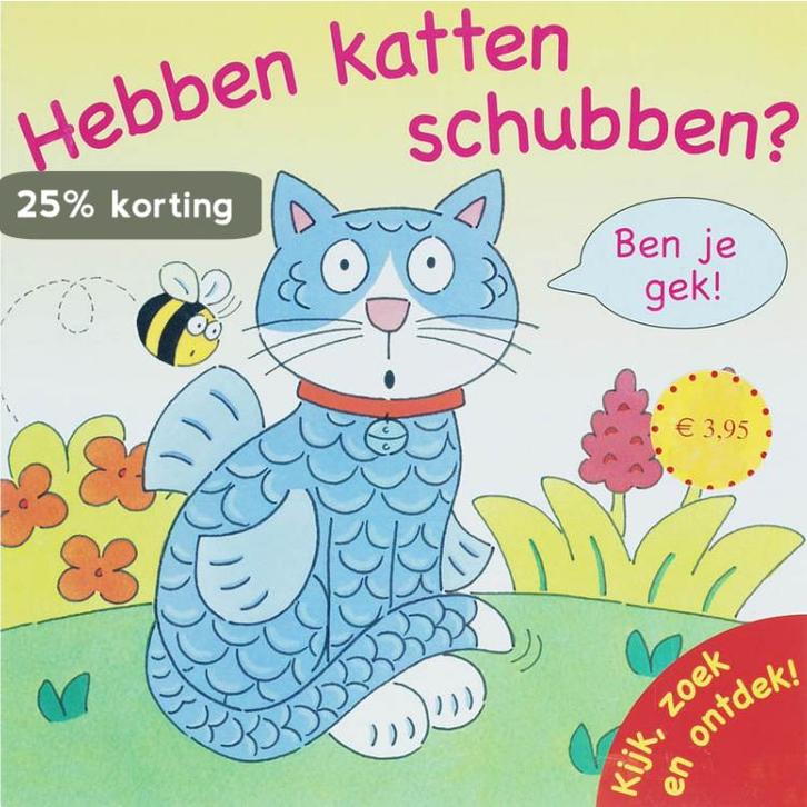 Hebben katten schubben? / Kijk, zoek en ontdek 9789059642171, Boeken, Kinderboeken | Baby's en Peuters, Gelezen, Verzenden