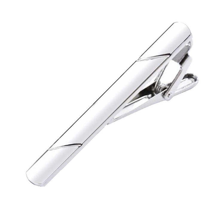 Fako Bijoux - Dasspeld - Deluxe - Double Stripe - 58mm -, Kleding | Heren, Stropdassen, Verzenden