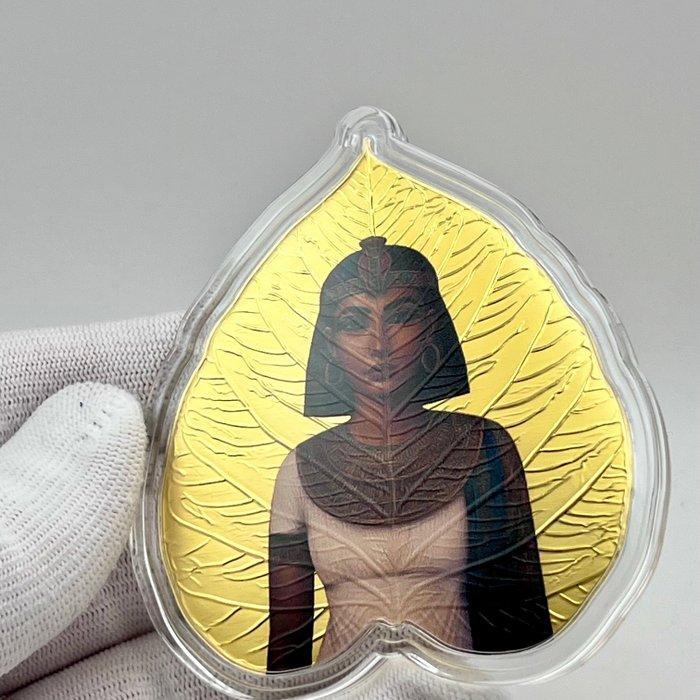Niue. 2 Dollars 2025 – Leaves of the Nile: Cleopatra – 1 oz, Postzegels en Munten, Munten | Europa | Niet-Euromunten