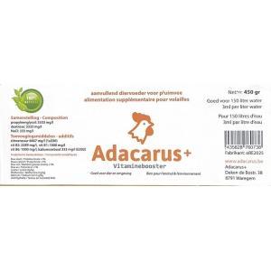 Adacarus vitaminebooster drinkmix 450gram ( 1 fles is goed, Services & Professionnels, Lutte contre les nuisibles