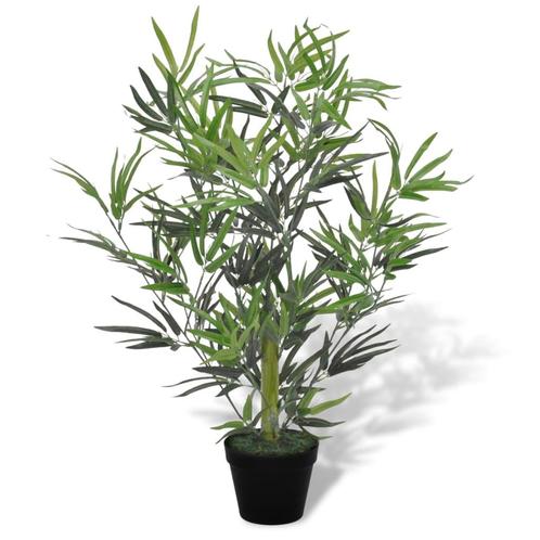 vidaXL Kunstboom met pot bamboe 80 cm, Huis en Inrichting, Woonaccessoires | Kunstplanten en Kunstbloemen, Nieuw, Verzenden
