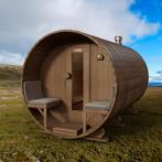 Modi Ayous Thermowood barrelsauna Ø209 x 365 cm, Complete sauna