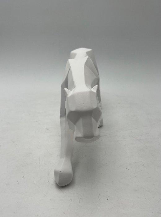 sculptuur, Léopard Jungle - 42 cm - Hars, Antiquités & Art, Curiosités & Brocante