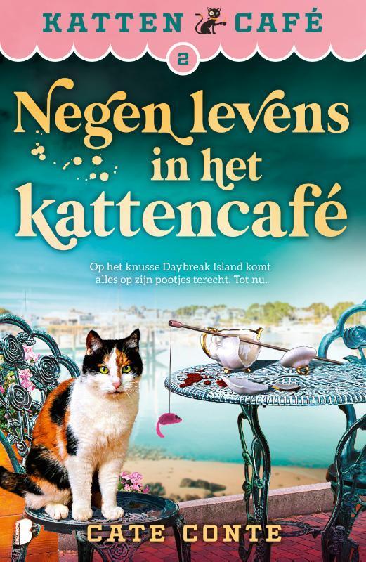 Negen levens in het kattencafé / Kattencafé / 2 Cate Conte, Livres, Thrillers, Envoi