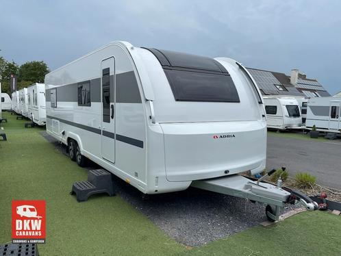 ADRIA Alpina 753 HT, Caravans en Kamperen, Caravans, 1500 - 2000 kg, Airco, Douche, Gascomfoor, Hordeur, Kachel, Koelkast, Lichtmetalen velgen