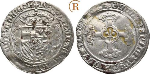 Double Patard ( Stuiver ) Bruegge o J ( 1496-1499 ) Fland..., Timbres & Monnaies, Monnaies | Europe | Monnaies non-euro, Envoi