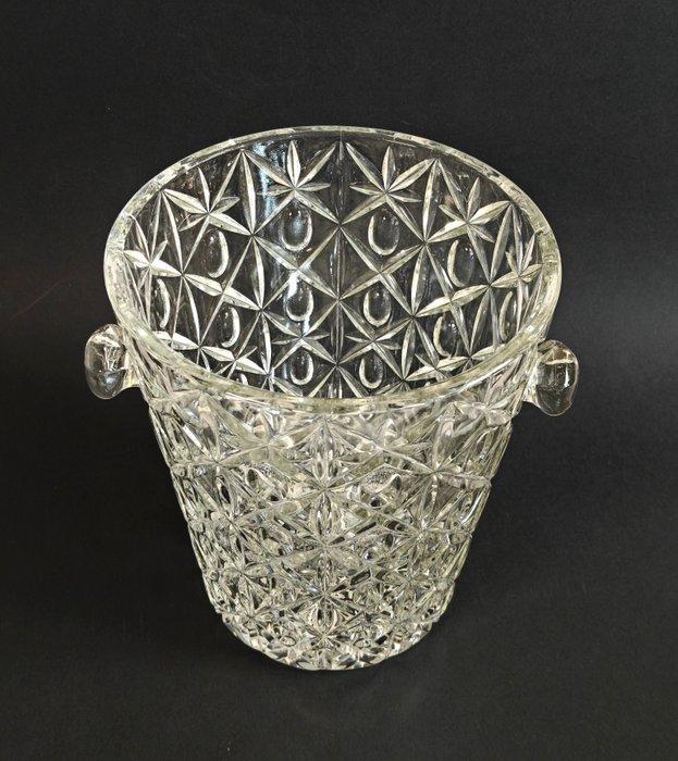 Champagne koeler - Geslepen kristal - Kristal - IJsemmer, Antiek en Kunst, Curiosa en Brocante