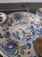 Bord - Aardewerk - Travellers plate, Antiek en Kunst