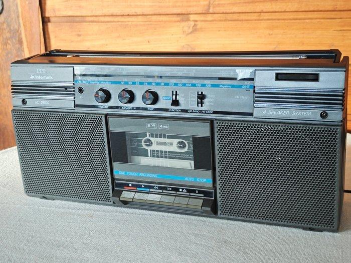 ITT - Interfunk RC 2800 Vintage Boombox Radio, Audio, Tv en Foto, Radio's
