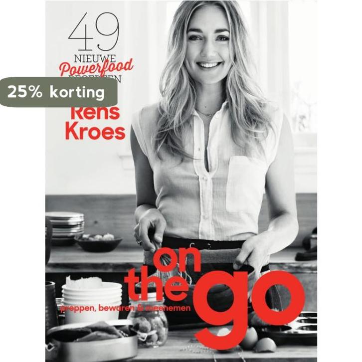 On the go 9789000352562 Rens Kroes, Boeken, Kookboeken, Zo goed als nieuw, Verzenden