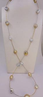 Collier - 18 carats Or jaune, Or blanc, Or rose - Perle, Bijoux, Sacs & Beauté