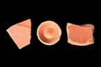 Oud-Romeins Terra Sigilatta-fragmenten (3)  (Zonder
