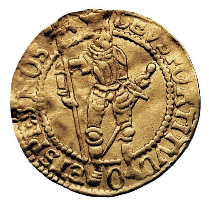 Nederland, West-Friesland Dukaat 1591 (R2), Overslag 90 ?, Postzegels en Munten, Munten | Nederland