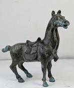 Beeld, Mooi standbeeld paard Tang Dynasty style - 1,8 kg -, Antiek en Kunst