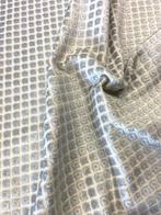 Prachtig jacquardfluweel met een regelmatig geometrisch, Antiek en Kunst