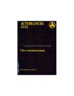 1981 AUTOBIANCHI A112 INSTRUCTIEBOEKJE ITALIAANS, Autos : Divers, Modes d'emploi & Notices d'utilisation, Ophalen of Verzenden