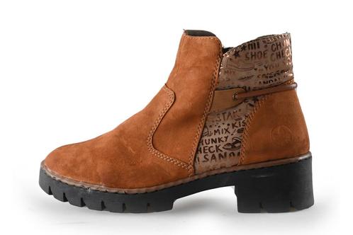 Rieker Enkellaarzen in maat 40 Cognac | 5% extra korting, Kleding | Dames, Schoenen, Overige kleuren, Gedragen, Lage of Enkellaarzen