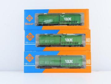 Roco H0 - 4368/B - Modeltrein goederenwagon (3) - 3x