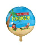 Helium Ballon Pensioen Cartoon Leeg 30cm, Hobby & Loisirs créatifs, Articles de fête, Verzenden