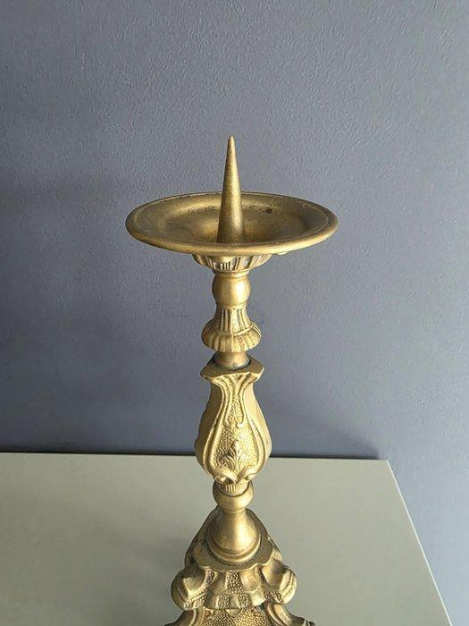 Beeld, Kerkkandelaar - 34 cm - Koper, Antiek en Kunst, Kunst | Niet-Westerse kunst