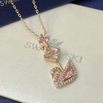 Swarovski - Statuette, Pink Swan Necklace - 0 cm - Cristal