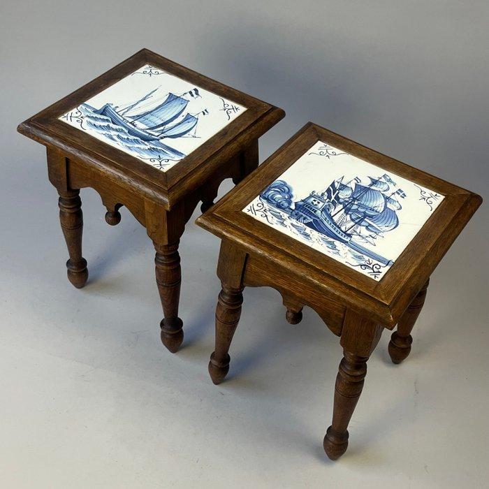 Plantentafel (2) - Neo-classical - Gothic style - Small, Antiek en Kunst, Antiek | Overige Antiek