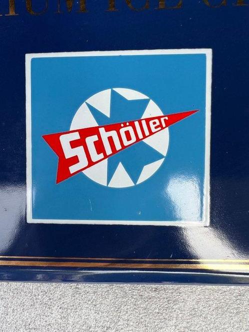 Schöller - Emaille bord - Emaille, Antiek en Kunst, Antiek | Wandborden en Tegels