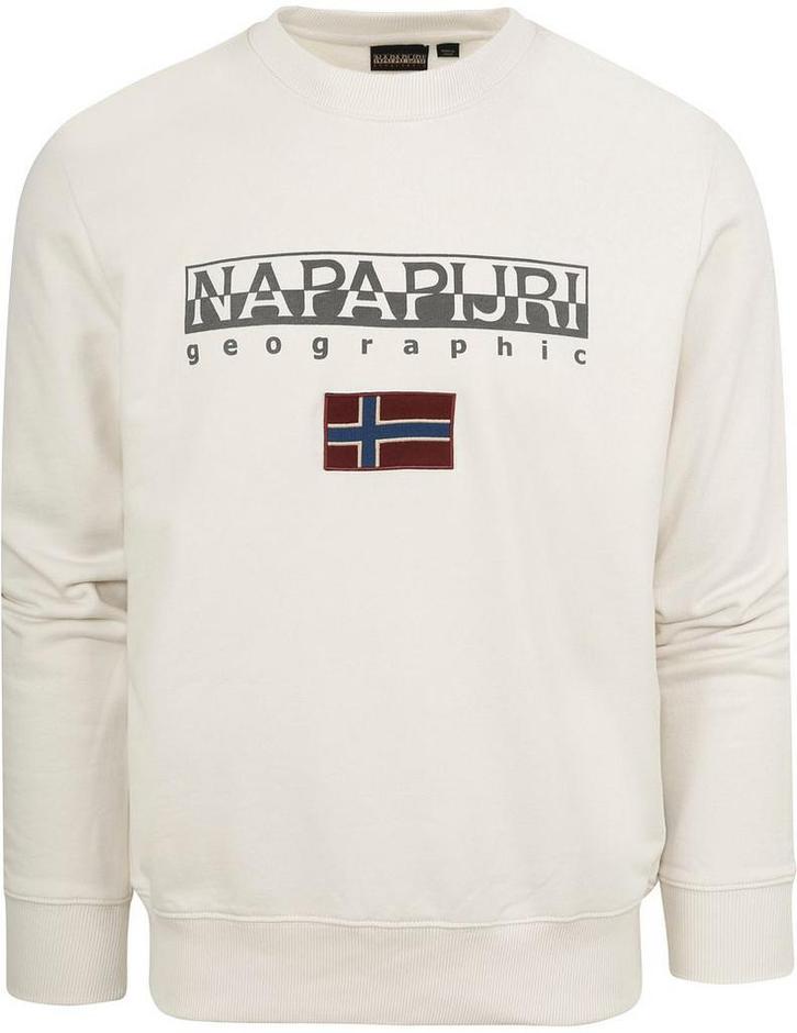 Napapijri Off-White Trui maat Maat 52/54 (L) Heren, Kleding | Heren, Truien en Vesten, Nieuw, Maat 52/54 (L), Verzenden