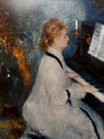 Auguste Renoir (1841-1919) - Jeune fille au piano, Antiek en Kunst