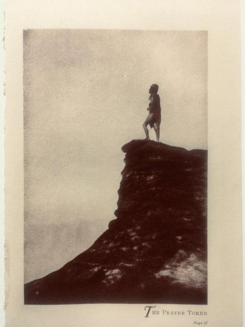 Edward Sheriff Curtis (1868-1952) - The Prayer Token,, Antiek en Kunst, Kunst | Schilderijen | Modern