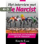 Het interview met de narcist 9789090316826 Emelie van Laar, Boeken, Verzenden, Gelezen, Emelie van Laar