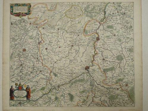 Europa - België / Limburg / Luik / Hasselt / Maastricht;, Boeken, Atlassen en Landkaarten