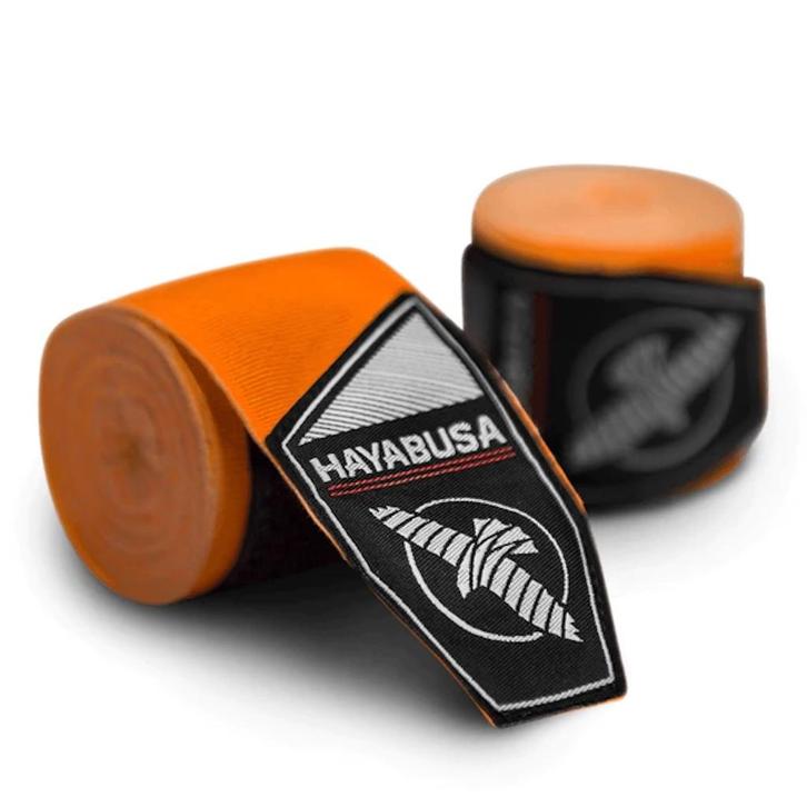 Hayabusa Boksbandages Perfect Stretch Hand Wraps Oranje, Sport en Fitness, Vechtsporten en Zelfverdediging, Vechtsportbescherming