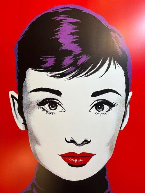 Antonio de Felipe - Audrey Hepburn in red - Jaren 2000, Antiek en Kunst, Kunst | Designobjecten