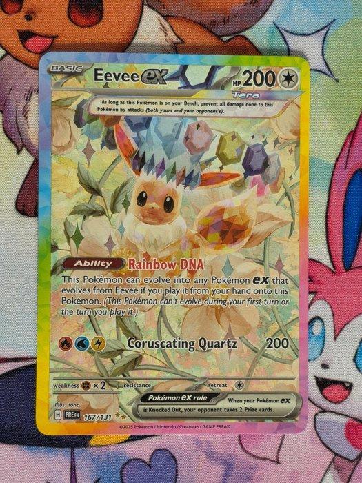 Pokémon - 3 Card - Eevee ex Alternative, Eevee Masterball ,, Hobby en Vrije tijd, Verzamelkaartspellen | Pokémon