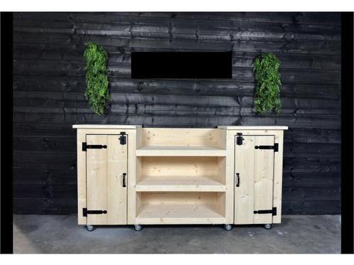 Veiling - Houten buitenkeuken Model X, Tuin en Terras, Buitenkeukens, Nieuw