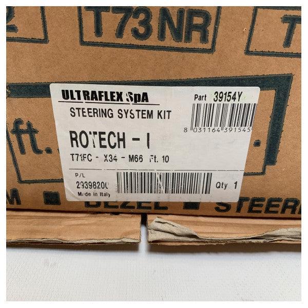 Bieden: Ultraflex T-71FC outboard steering system kit 10 -, Watersport en Boten, Bootonderdelen, Ophalen of Verzenden