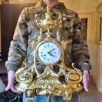 Tafelklok - - Verguld brons - ca. 1880 - Topstaat gepolijst