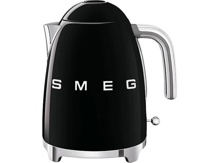 SMEG -  Waterkoker 50s Style Collection  - Zwart, Elektronische apparatuur, Waterkokers, Nieuw, 1 tot 2 liter, Verzenden