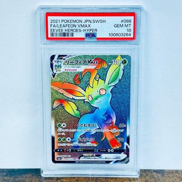 Pokémon Graded card - Leafeon Vmax - Eevee Heroes #088 -