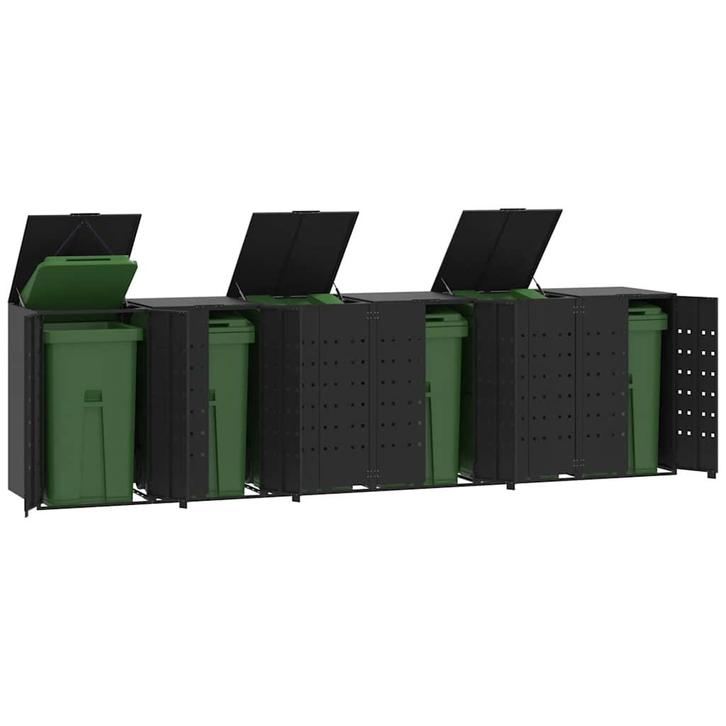 vidaXL Containerberging voor 6 containers 414x79x117 cm, Doe-het-zelf en Bouw, Containers, Verzenden