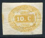 Royaume d’Italie 1863 - Segnatasse 10 c. giallo - Sassone